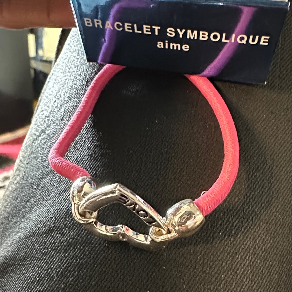 SYMBOLIC BRACELET-LOVE Aime Leon Dore Pink Bracelet Symbolique